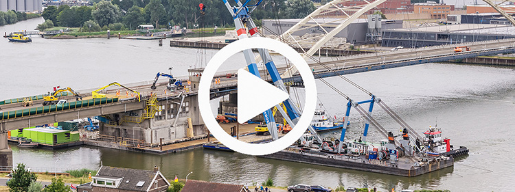 Video verwijderen wachtershuisje Papendrechtsebrug
